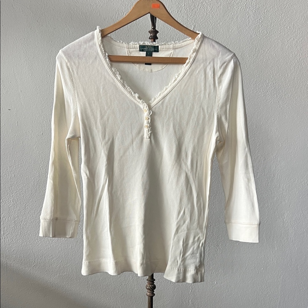 Lauren Ralph Lauren Blouse Size Large